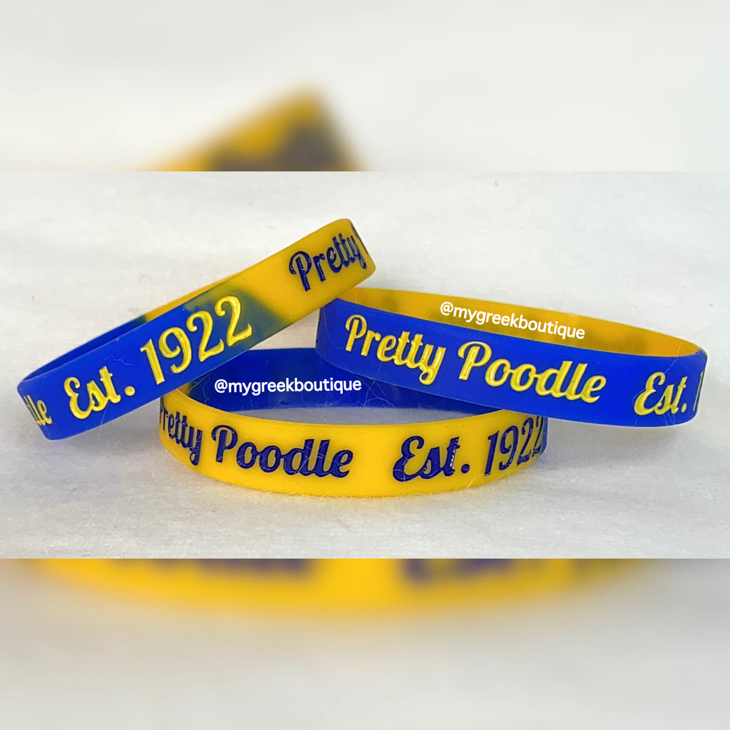 Pretty Poodle Silicone Bracelet - My Greek Boutique