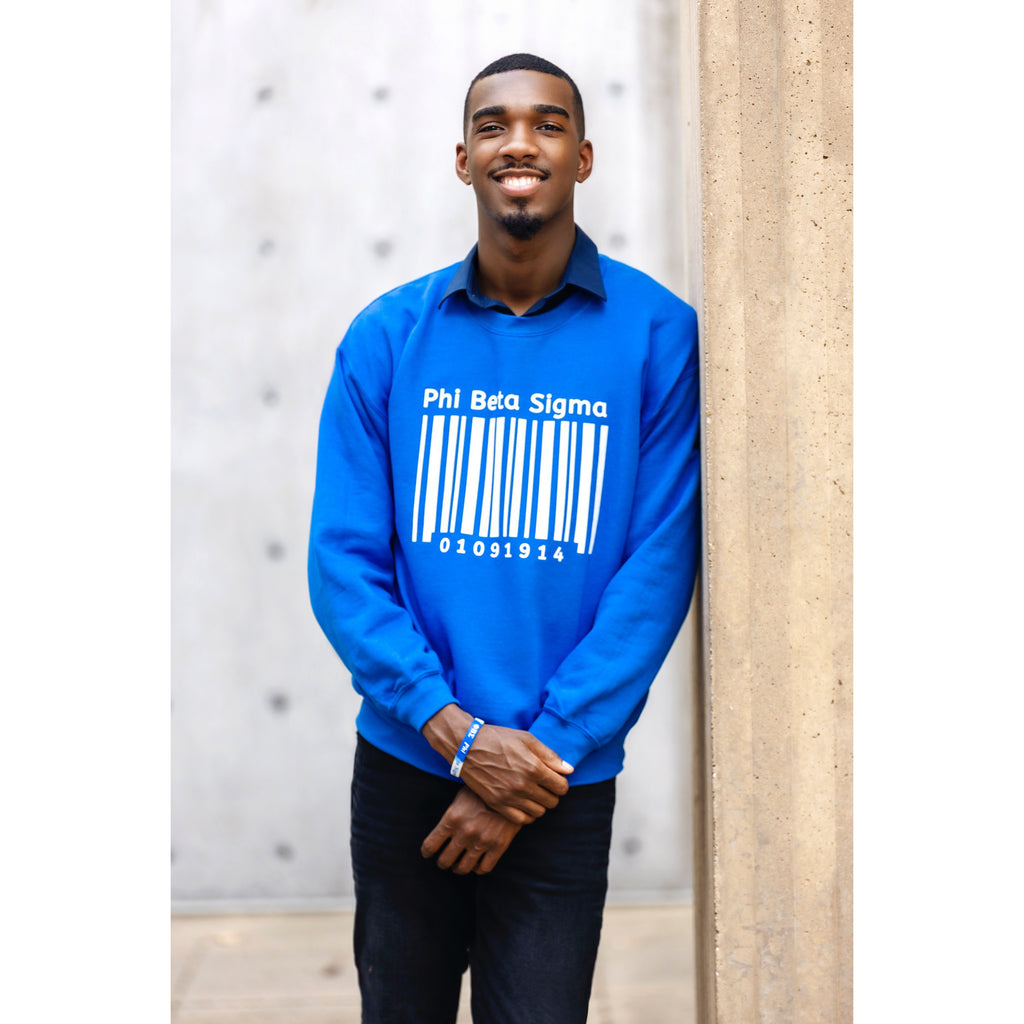 1914 Barcode Phi Beta Sigma Shirt - My Greek Boutique