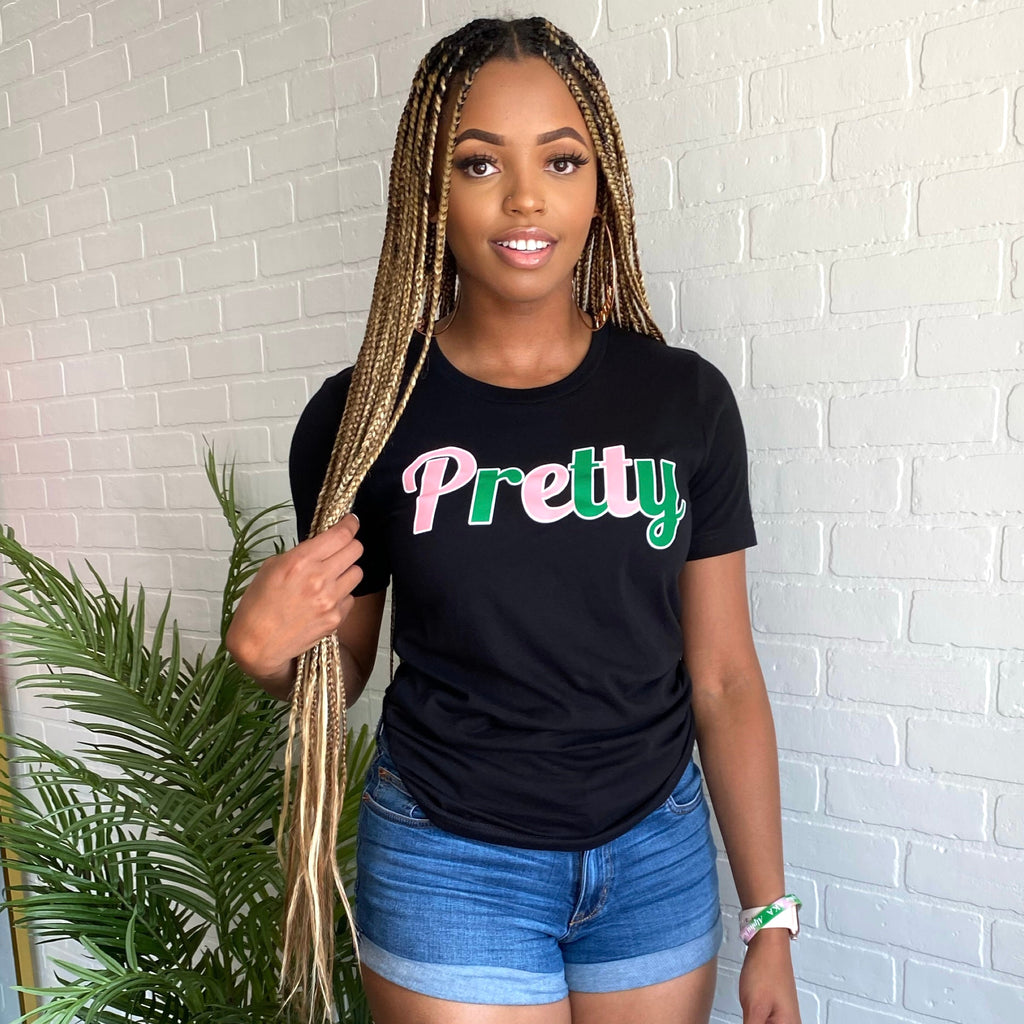 Pretty AKA T-Shirt - My Greek Boutique