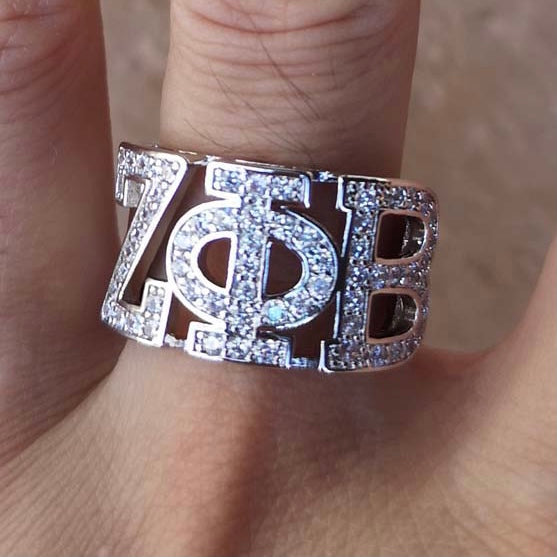 ΖΦΒ Ring - My Greek Boutique