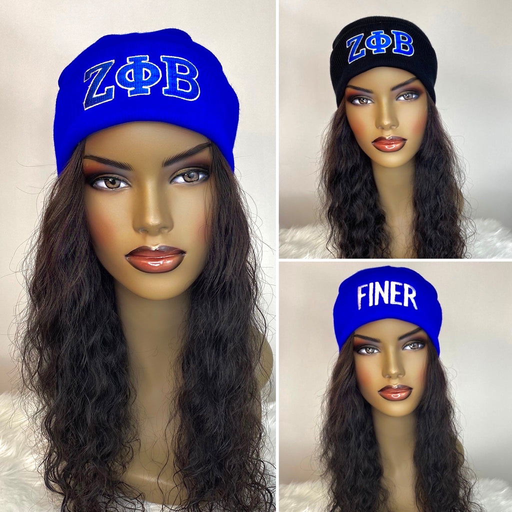 Zeta Beanies - My Greek Boutique