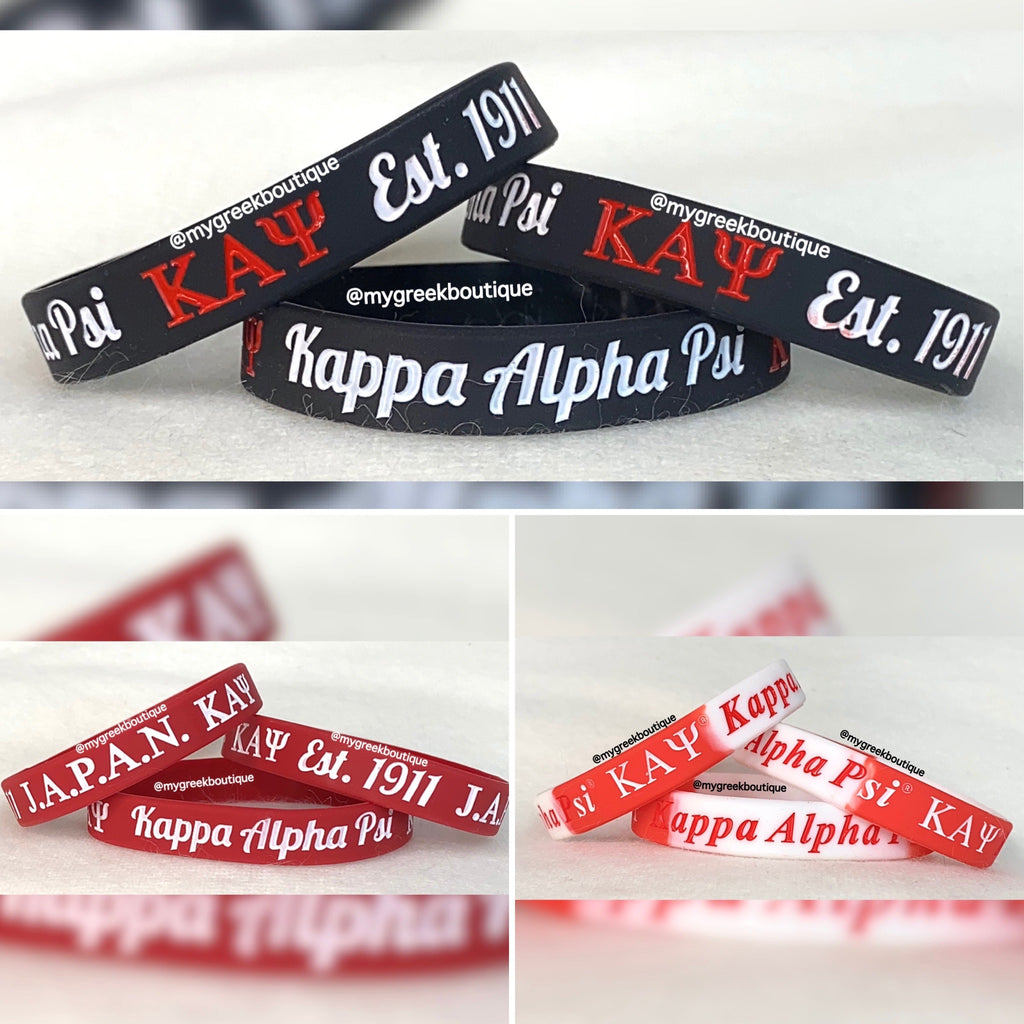 Kappa Silicone Bracelets - My Greek Boutique