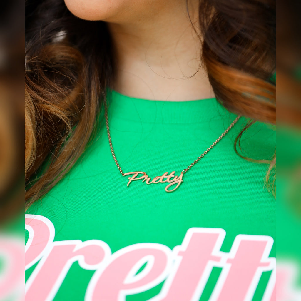 Pretty AKA Necklace - My Greek Boutique