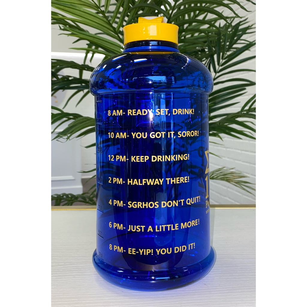 ΣΓΡ 1922 Motivational Water Bottle - My Greek Boutique