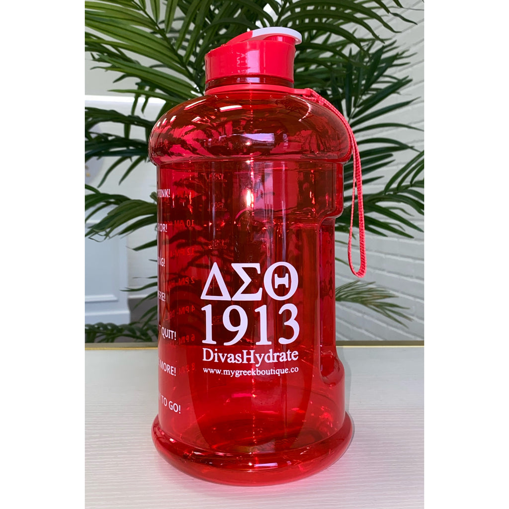 ΔΣΘ 1913 Motivational Water Bottle - My Greek Boutique