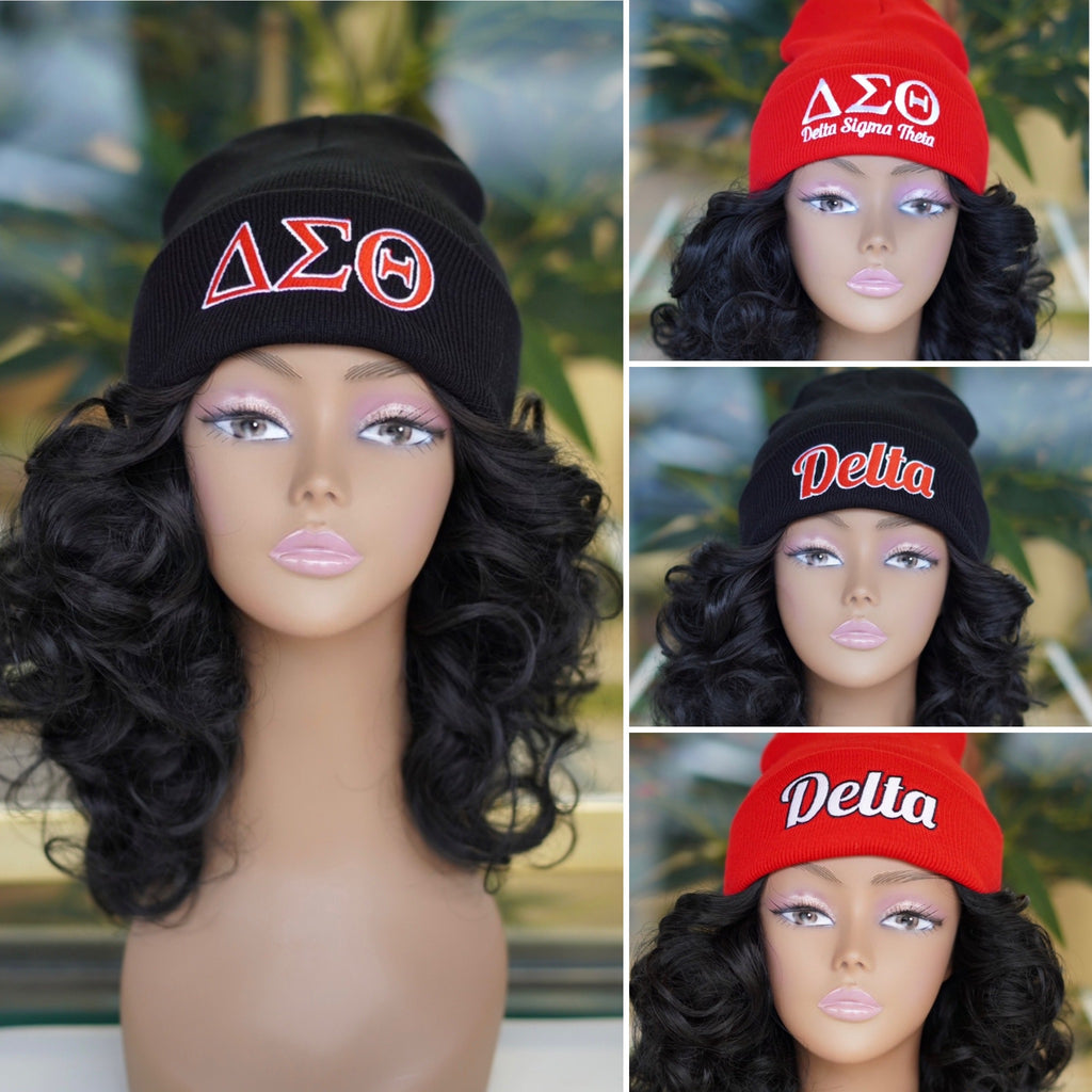 Delta Beanies - My Greek Boutique