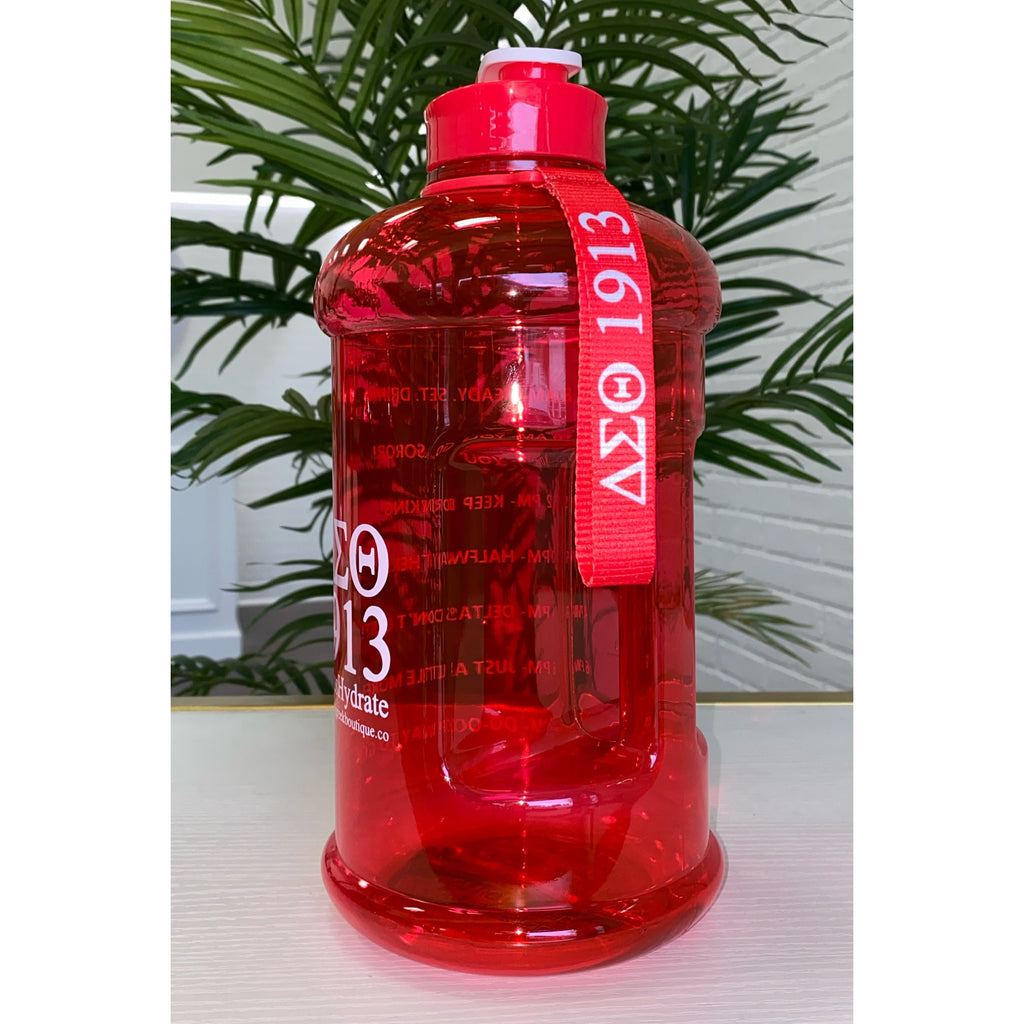 ΔΣΘ 1913 Motivational Water Bottle - My Greek Boutique