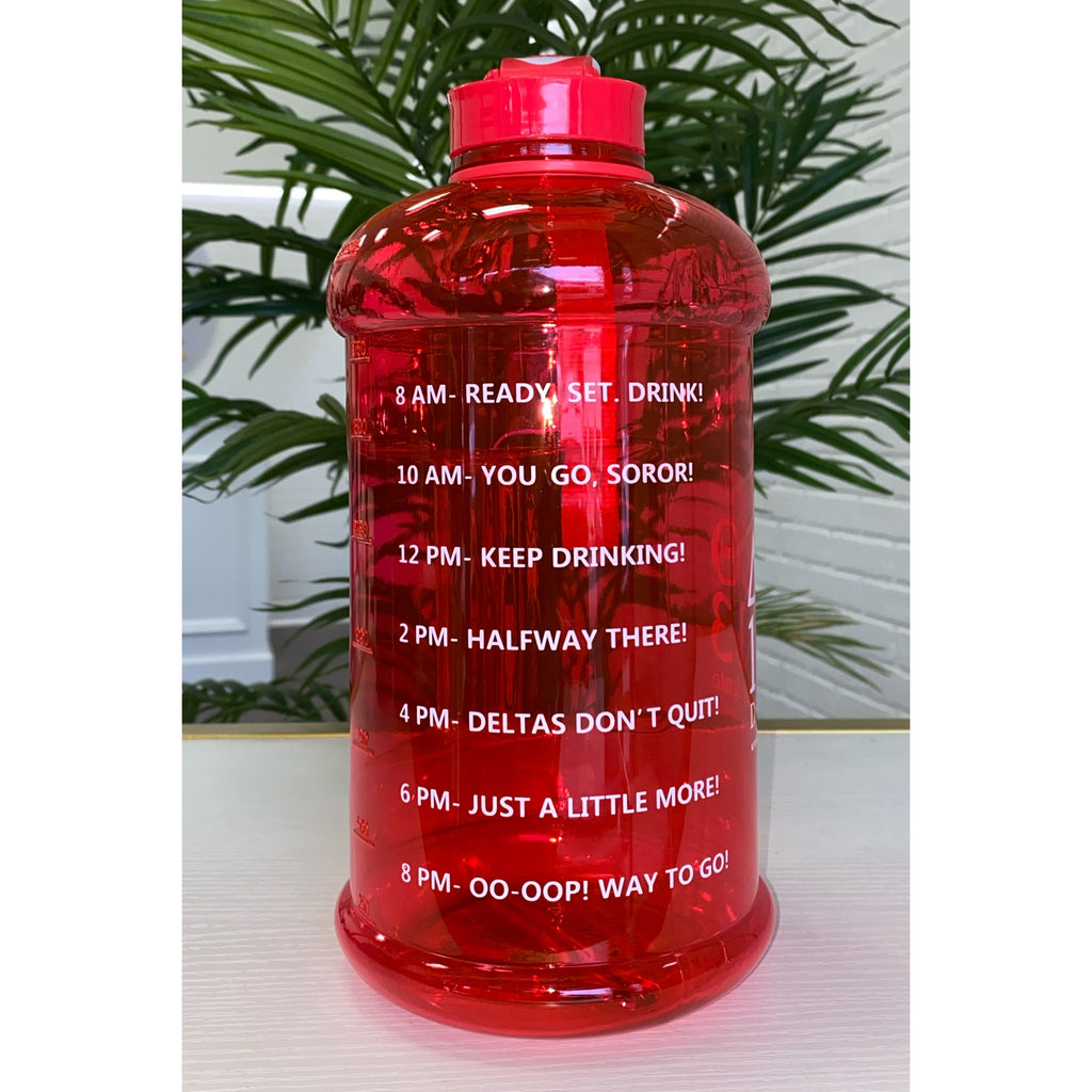 ΔΣΘ 1913 Motivational Water Bottle - My Greek Boutique