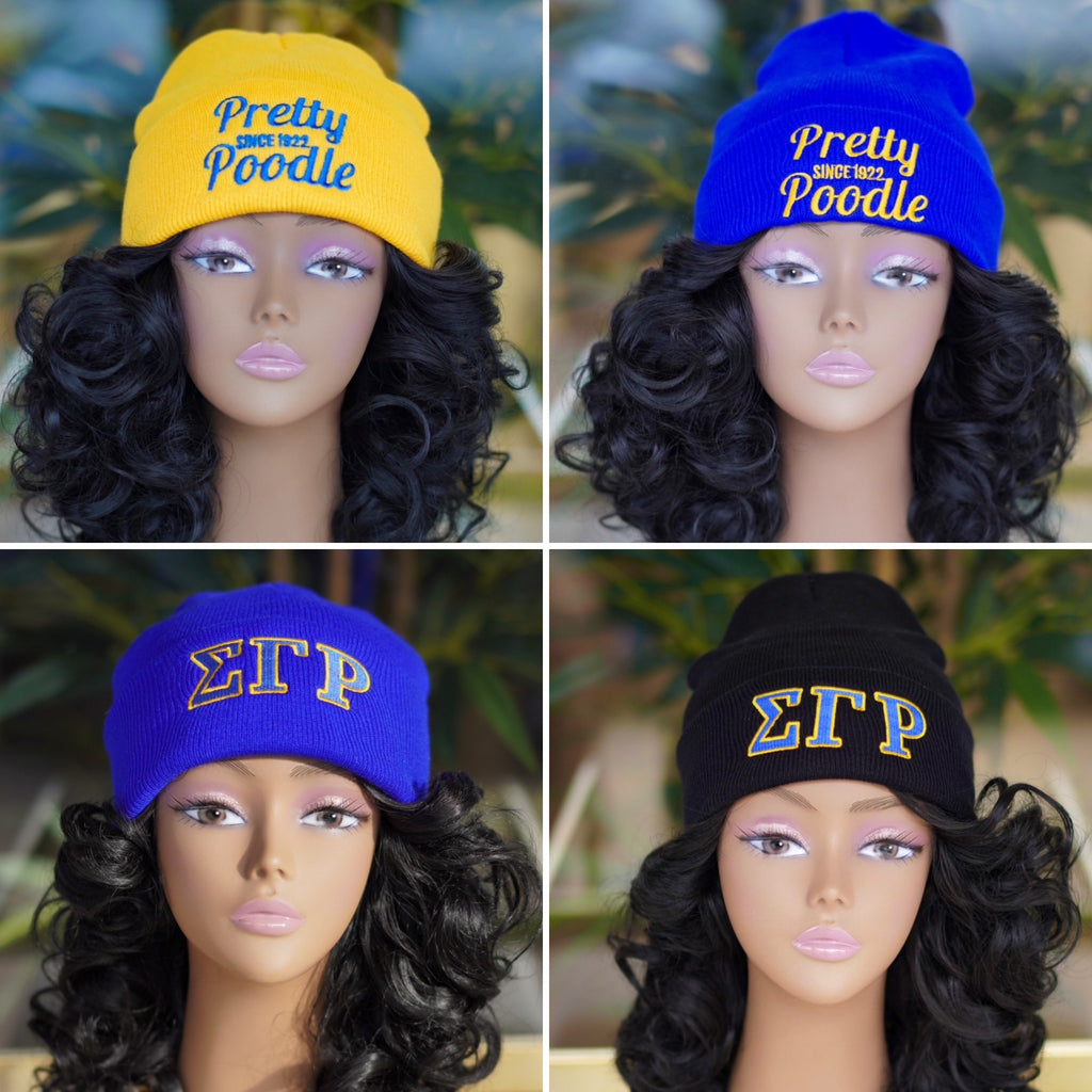 SGRho Beanies - My Greek Boutique