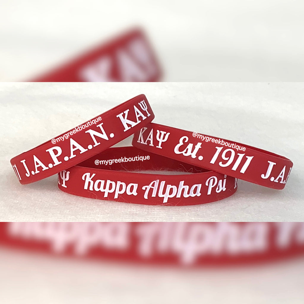 Kappa Silicone Bracelets - My Greek Boutique