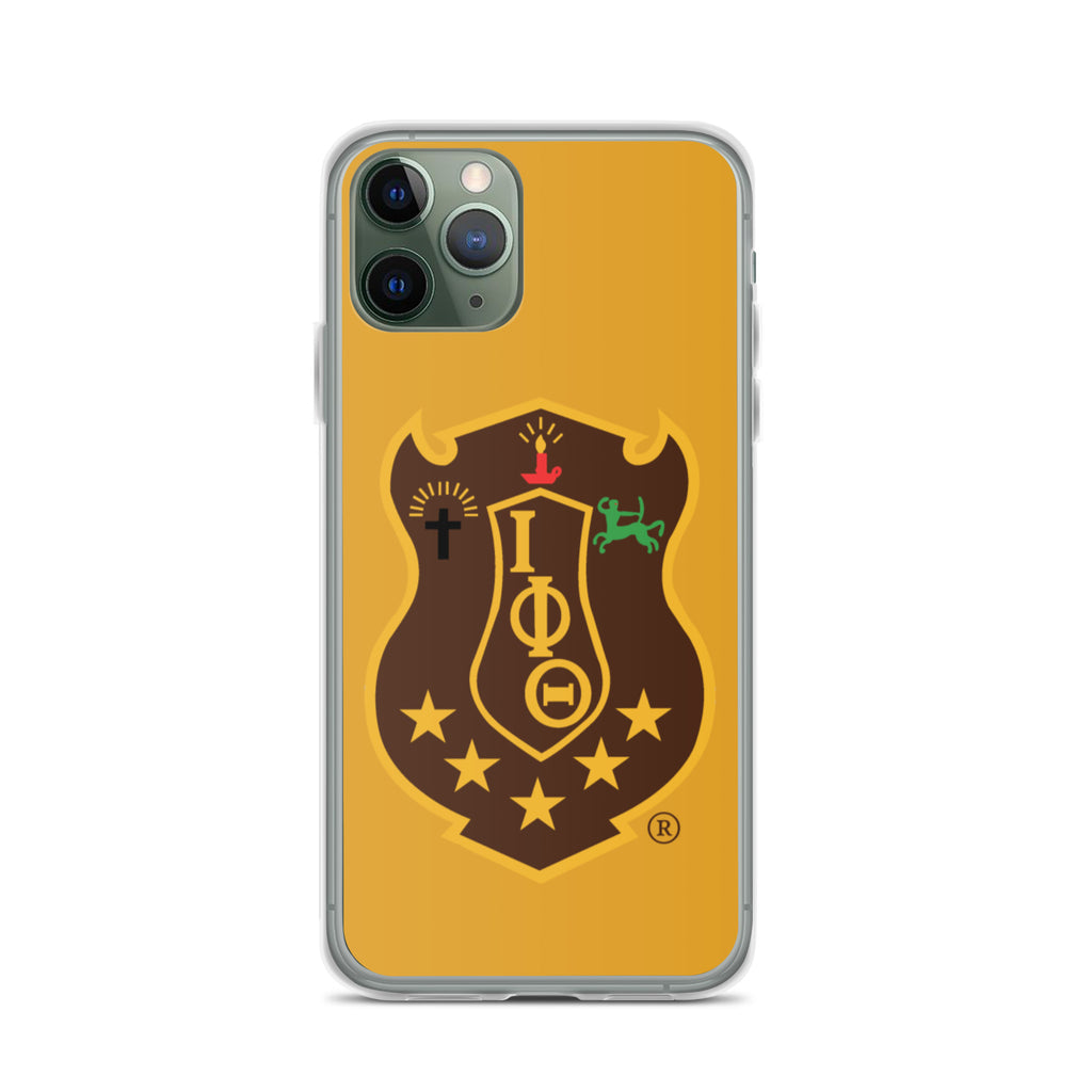 Iota Gold Shield iPhone Case - My Greek Boutique