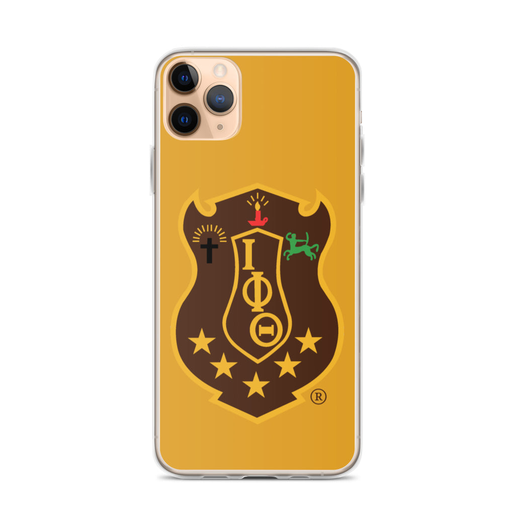 Iota Gold Shield iPhone Case - My Greek Boutique