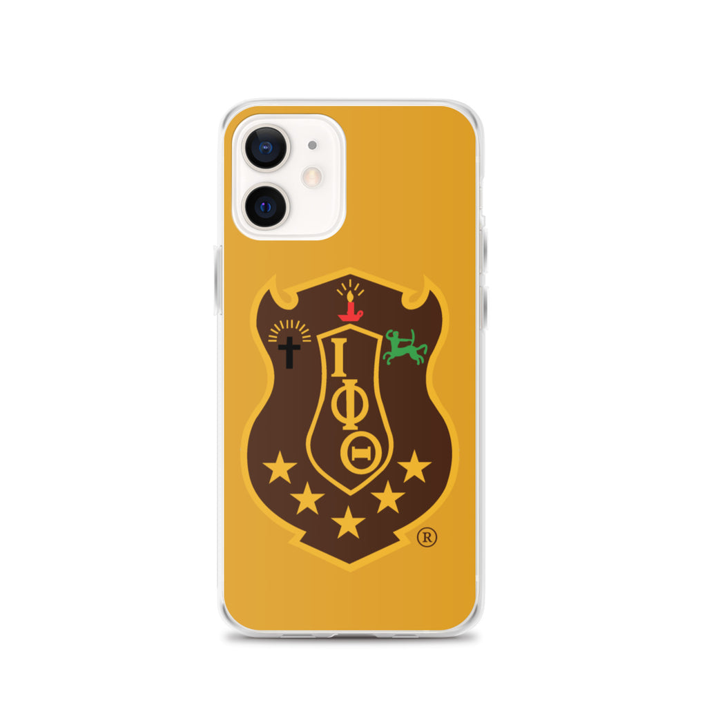 Iota Gold Shield iPhone Case - My Greek Boutique