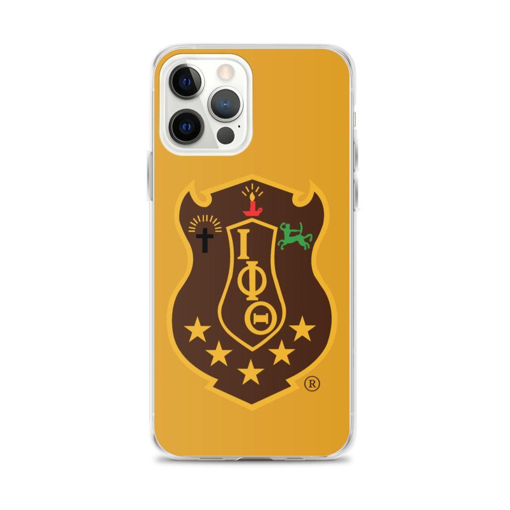 Iota Gold Shield iPhone Case - My Greek Boutique