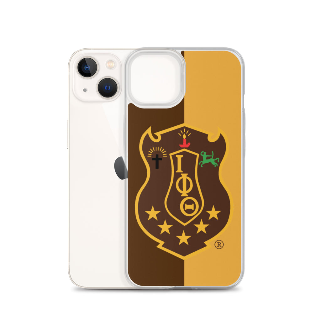 Iota 2-Toned Shield iPhone Case - My Greek Boutique