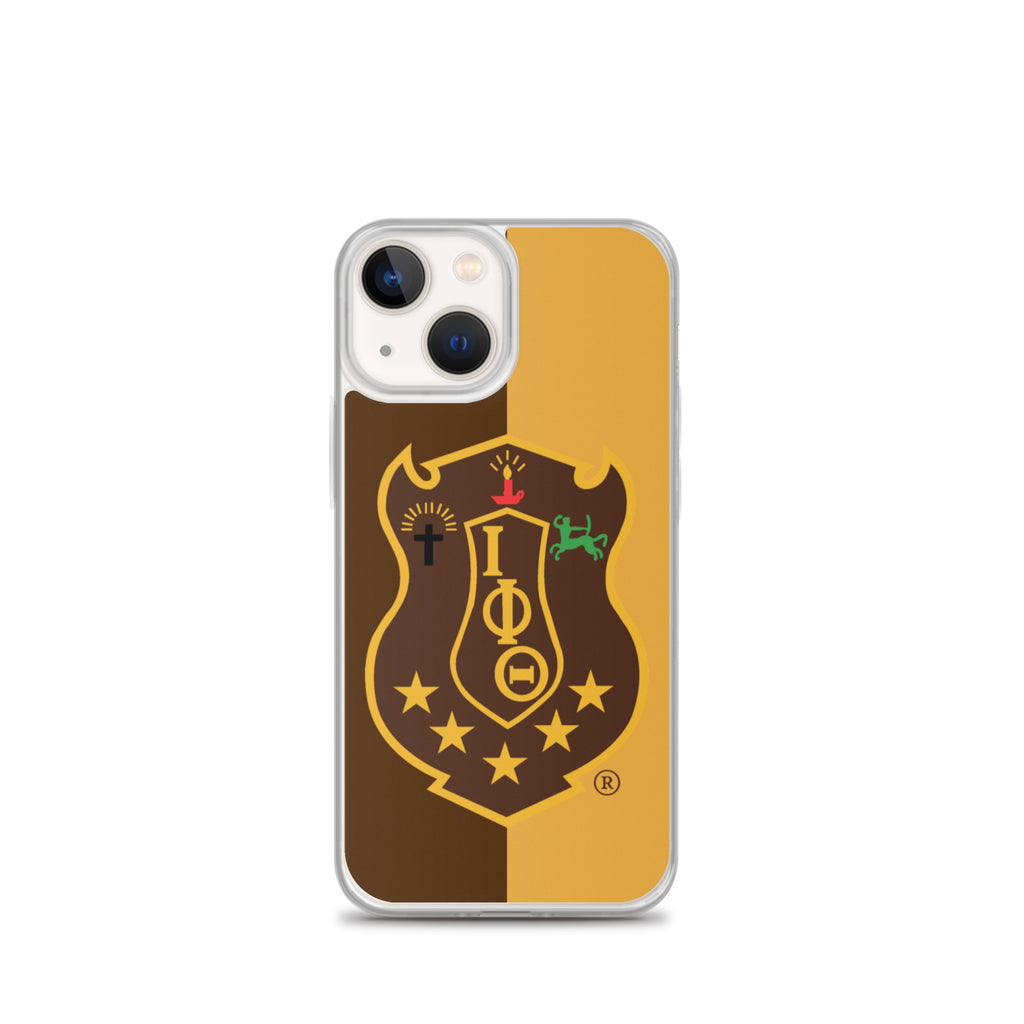 Iota 2-Toned Shield iPhone Case - My Greek Boutique