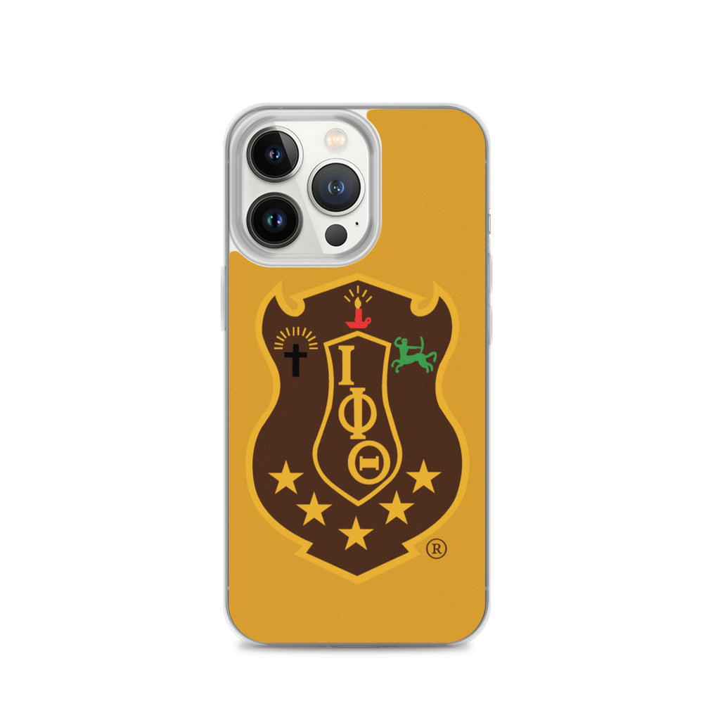 Iota Gold Shield iPhone Case - My Greek Boutique