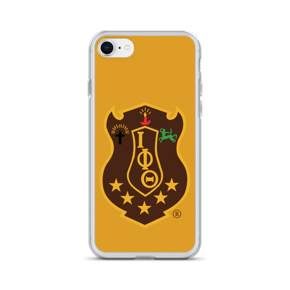 Iota Gold Shield iPhone Case - My Greek Boutique