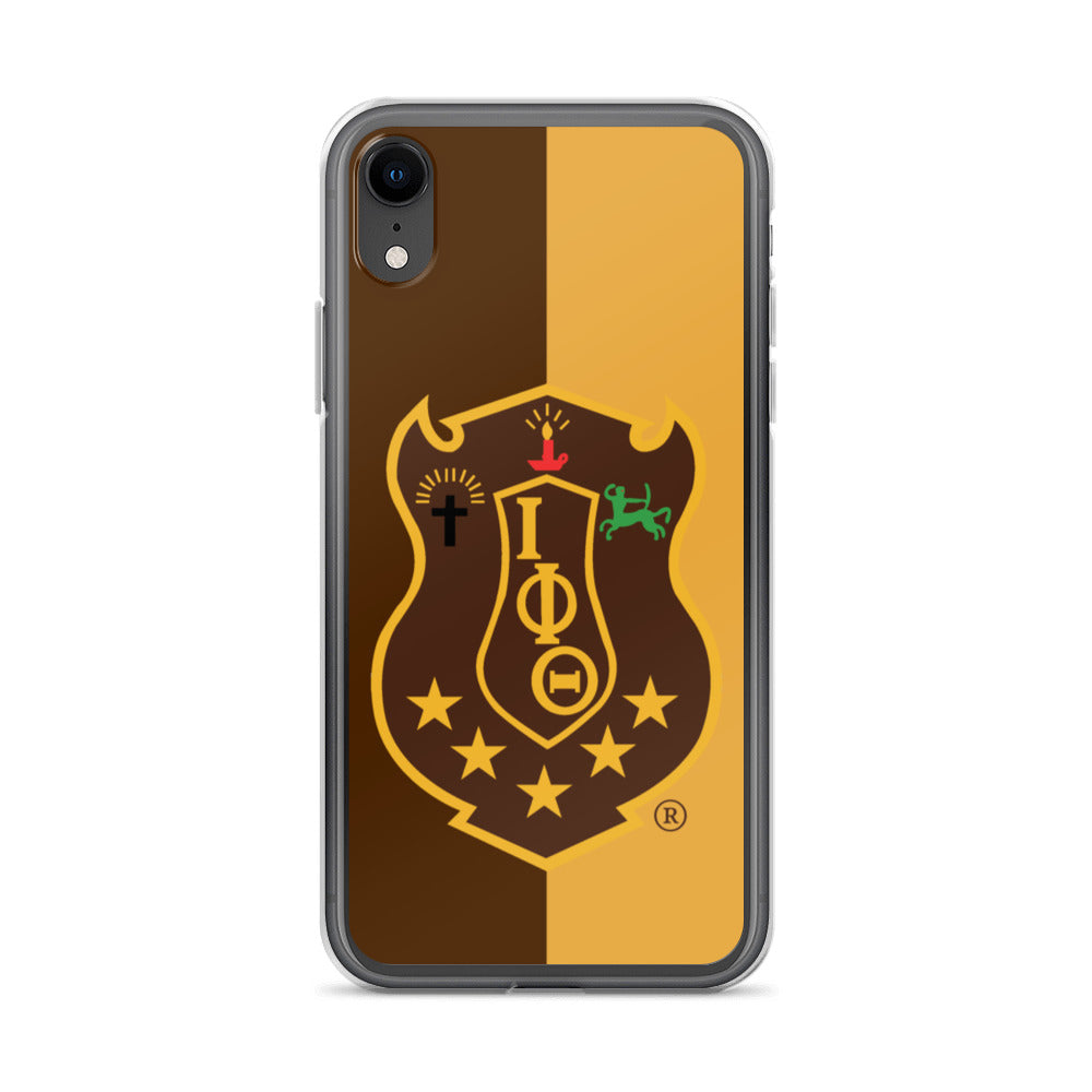 Iota 2-Toned Shield iPhone Case - My Greek Boutique