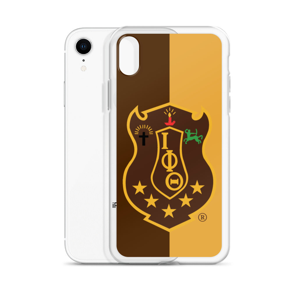 Iota 2-Toned Shield iPhone Case - My Greek Boutique