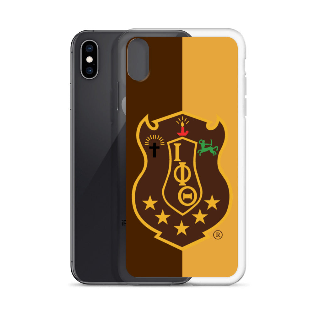 Iota 2-Toned Shield iPhone Case - My Greek Boutique