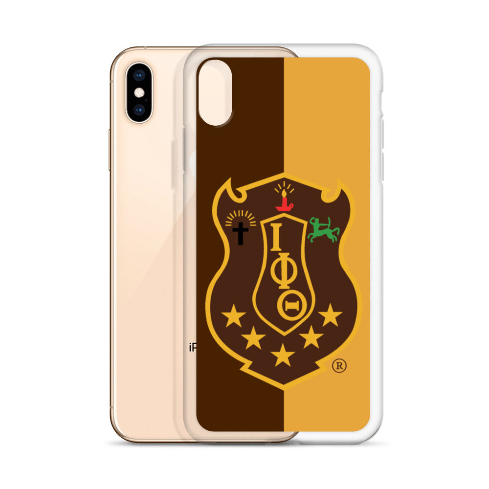 Iota 2-Toned Shield iPhone Case - My Greek Boutique