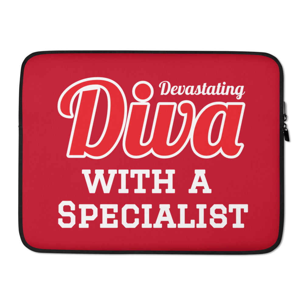 Diva with a Specialist Laptop Sleeve - My Greek Boutique