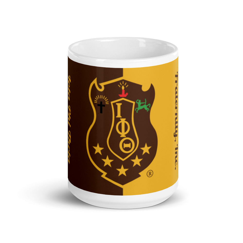 Iota 2-Toned Shield Mug - My Greek Boutique